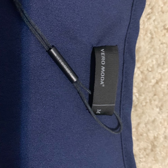 VeroModa Navy Blue Jump Suit - Picture 2 of 4